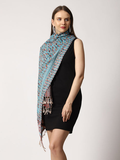 Women's Jamawar Wool Stole